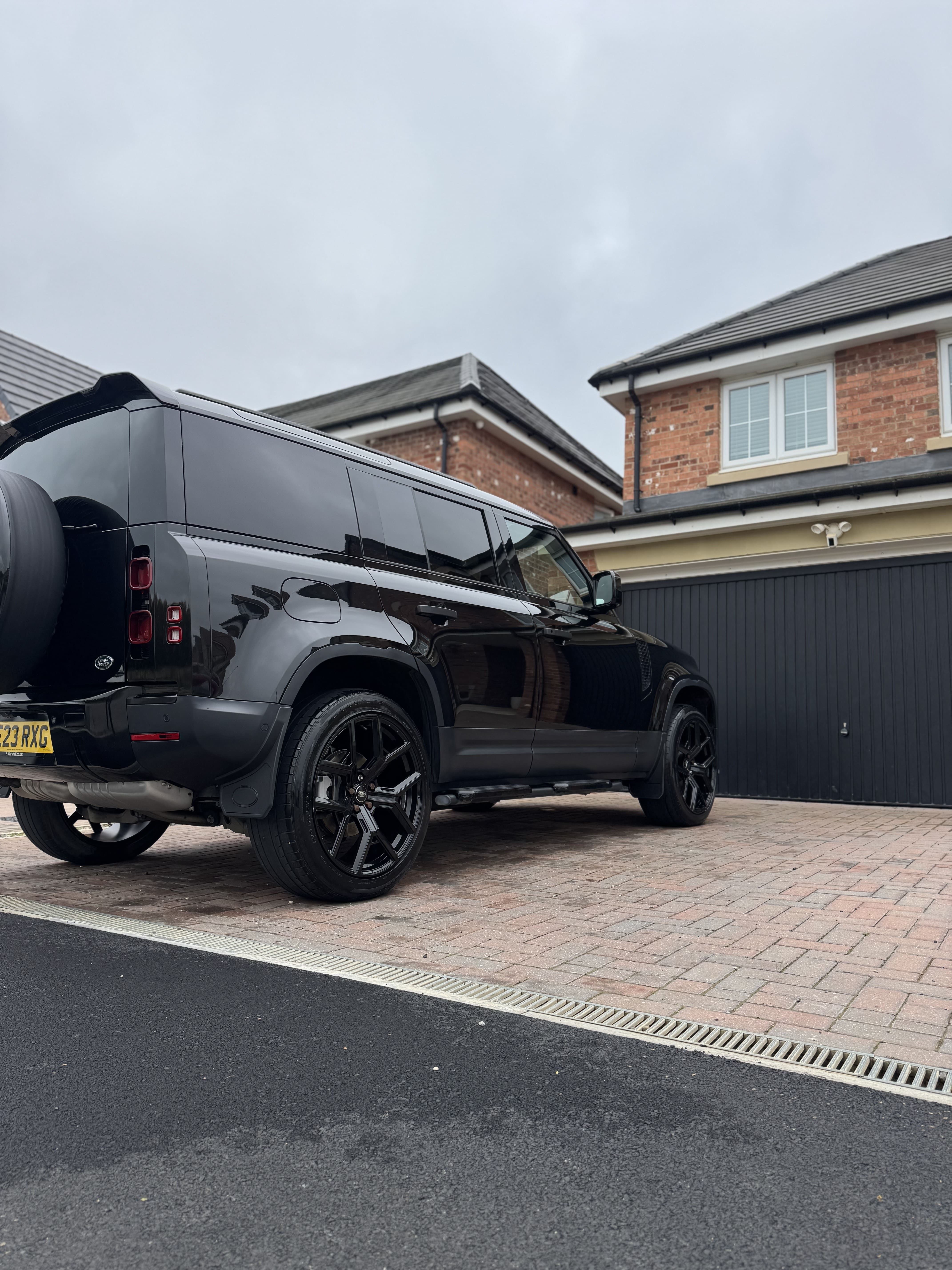 Defender rear low angle
