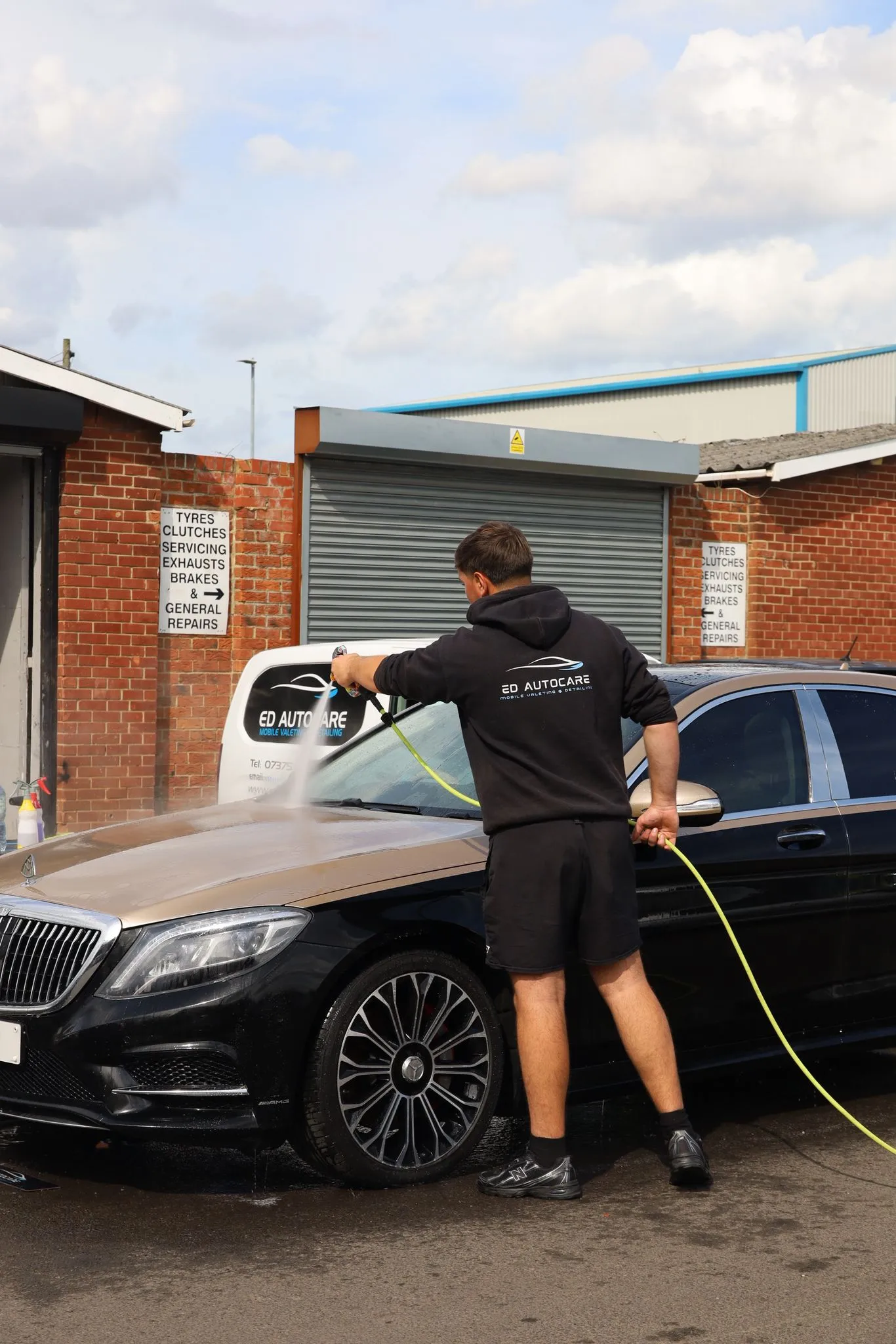 ED AutoCare mobile car valeting process
